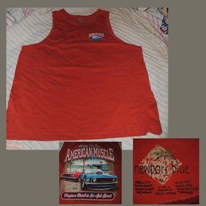 NEWPORT BLUE American Muscle Shirt Size XL